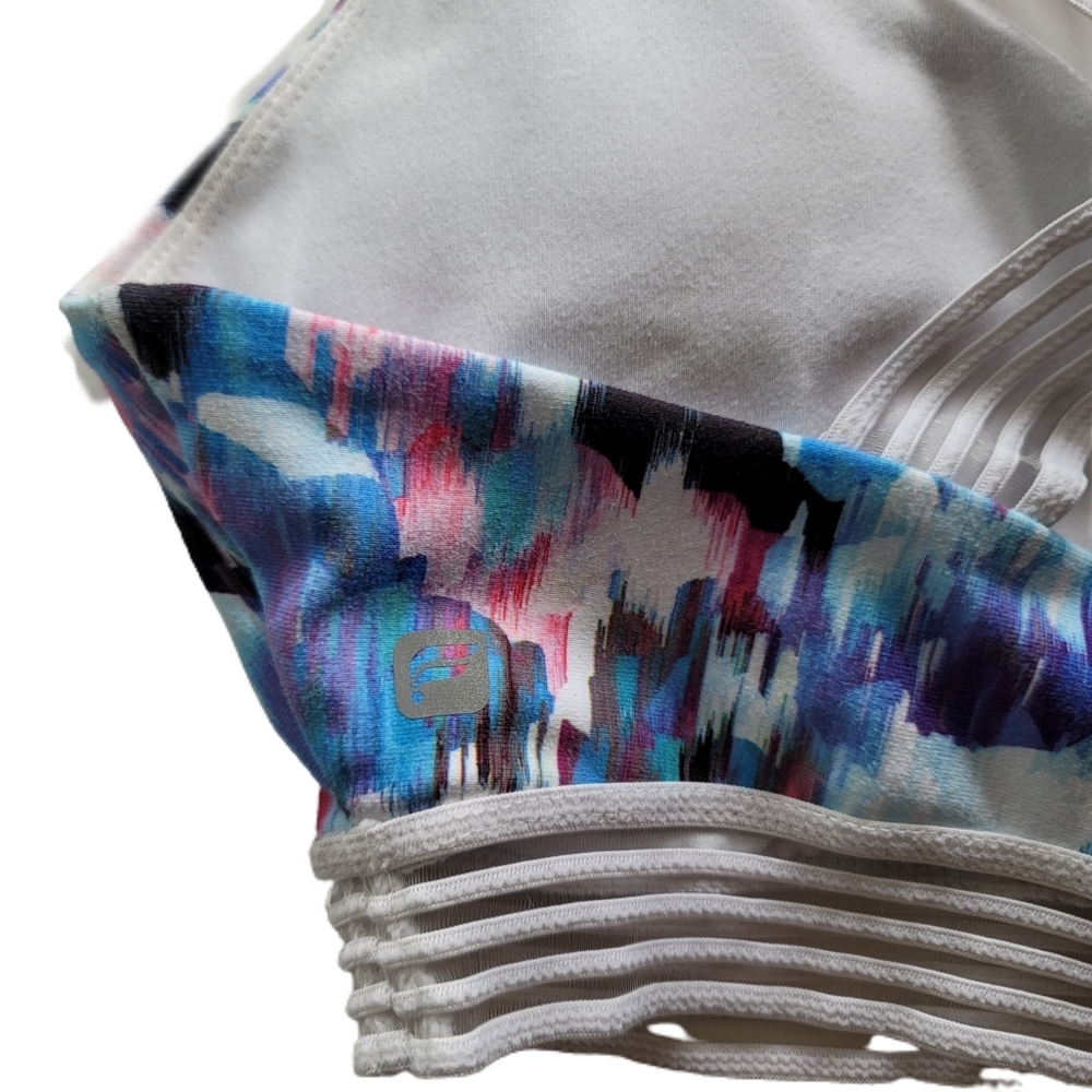 Fabletics Sports Bra XXS Watercolor - Picture 4 of 5